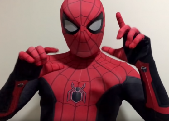 spider-man costume in Spider-Man: Far From Home?