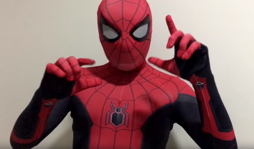 spider-man costume in Spider-Man: Far From Home?